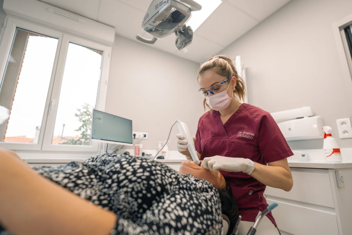 scanner dentaire dentiste trouillas